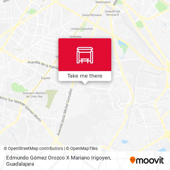 Mapa de Edmundo Gómez Orozco X Mariano Irigoyen