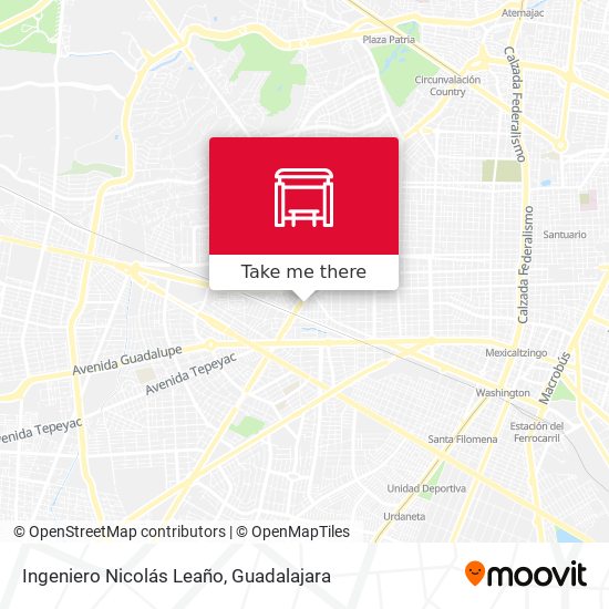 Ingeniero Nicolás Leaño map