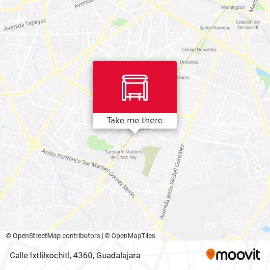 Calle Ixtlilxochitl, 4360 map