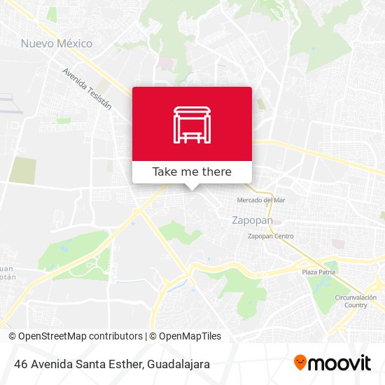 46 Avenida Santa Esther map