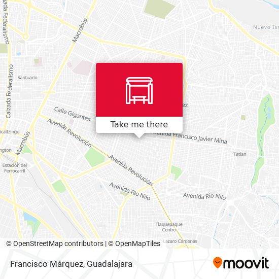 Francisco Márquez map