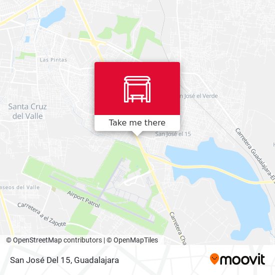 San José Del 15 map