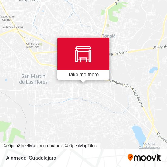 Alameda map