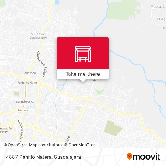 4887 Pánfilo Natera map