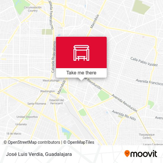 José Luis Verdía map