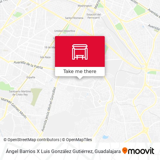 Mapa de Ángel Barrios X Luis González Gutiérrez