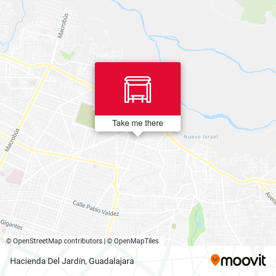 Hacienda Del Jardín map