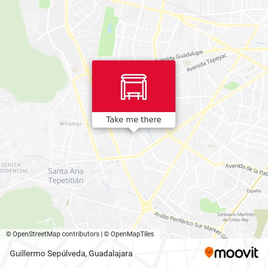 Guillermo Sepúlveda map