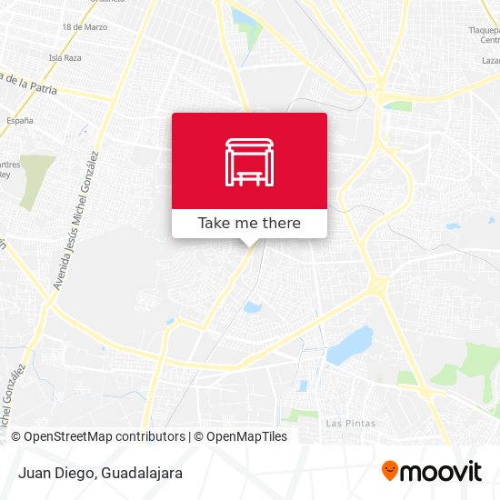 Mapa de Juan Diego