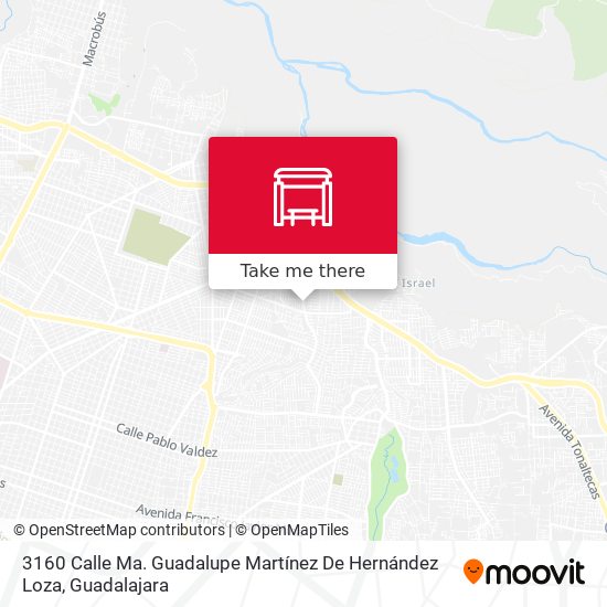 3160 Calle Ma. Guadalupe Martínez De Hernández Loza map