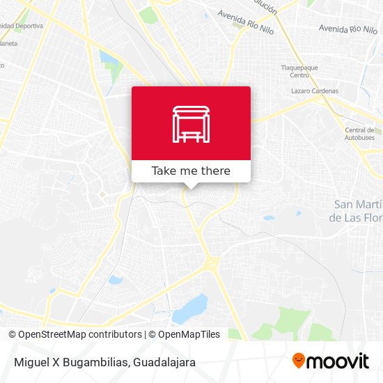 Miguel X Bugambilias map