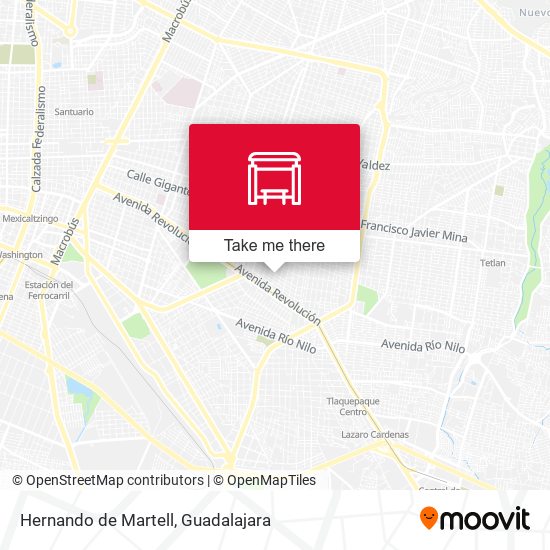 Mapa de Hernando de Martell