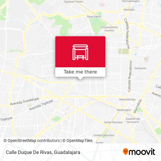 Mapa de Calle Duque De Rivas