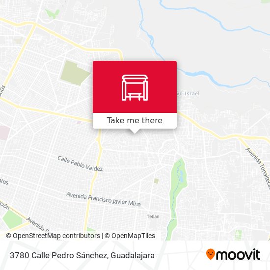 Mapa de 3780 Calle Pedro Sánchez