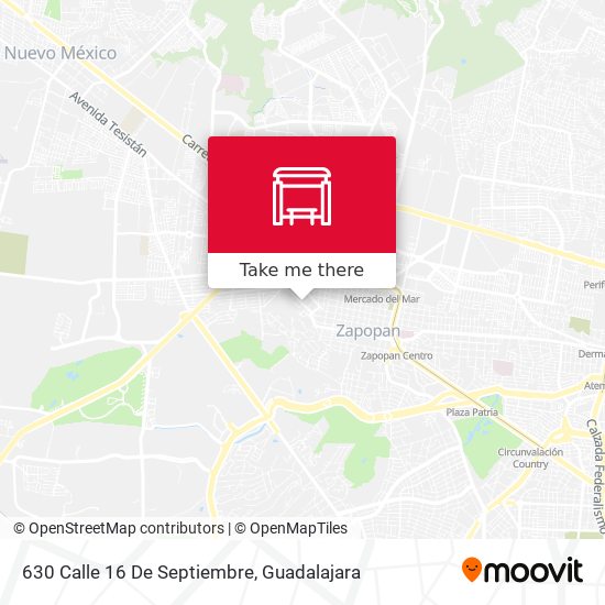 630 Calle 16 De Septiembre map