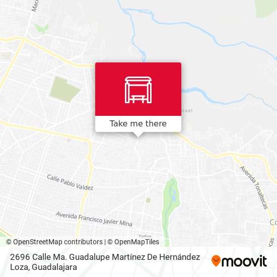 2696 Calle Ma. Guadalupe Martínez De Hernández Loza map