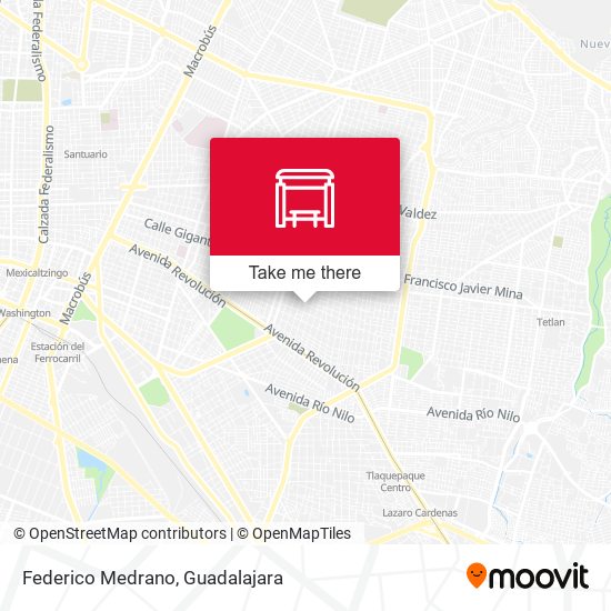 Mapa de Federico Medrano