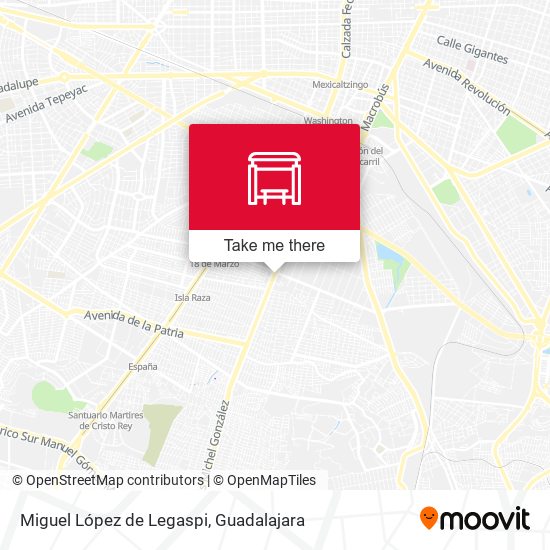 Mapa de Miguel López de Legaspi