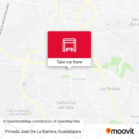 Privada Juan De La Barrera map