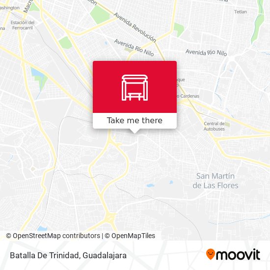 Mapa de Batalla De Trinidad