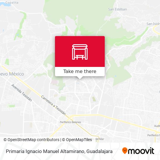 Primaria Ignacio Manuel Altamirano map