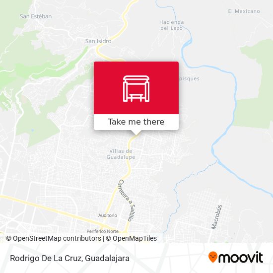 Mapa de Rodrigo De La Cruz