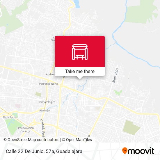 Mapa de Calle 22 De Junio, 57a