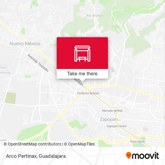Mapa de Arco Pertinax