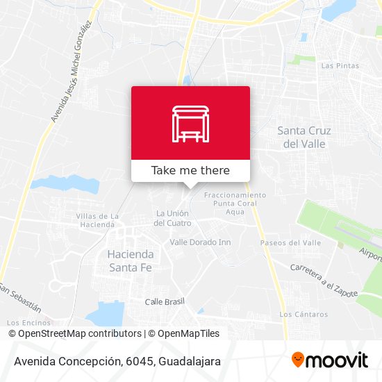 Avenida Concepción, 6045 map