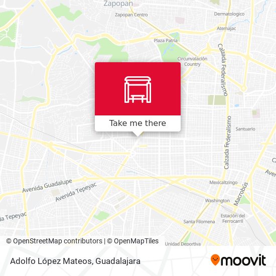 Adolfo López Mateos map