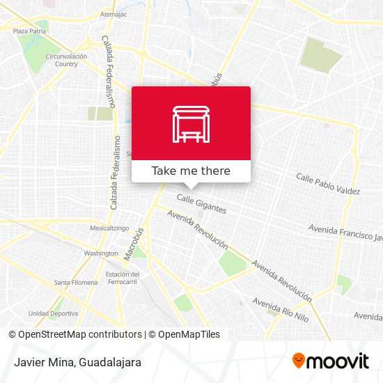 Mapa de Javier Mina