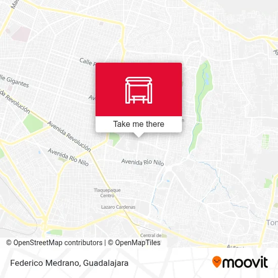 Federico Medrano map