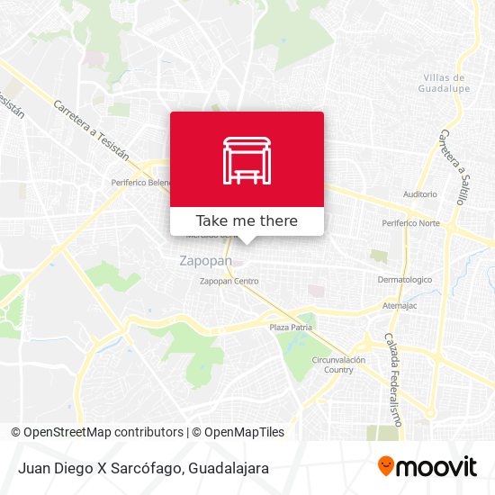 Mapa de Juan Diego X Sarcófago