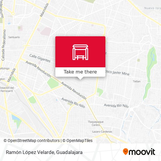 Mapa de Ramón López Velarde