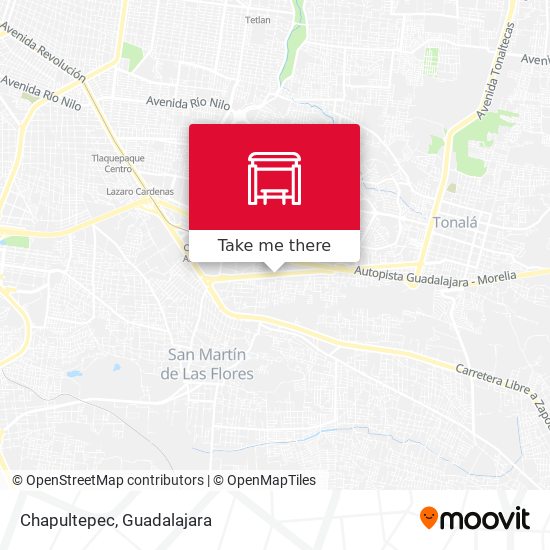 Chapultepec map