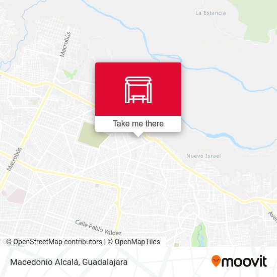 Mapa de Macedonio Alcalá