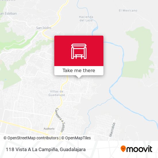 118 Vista A La Campiña map