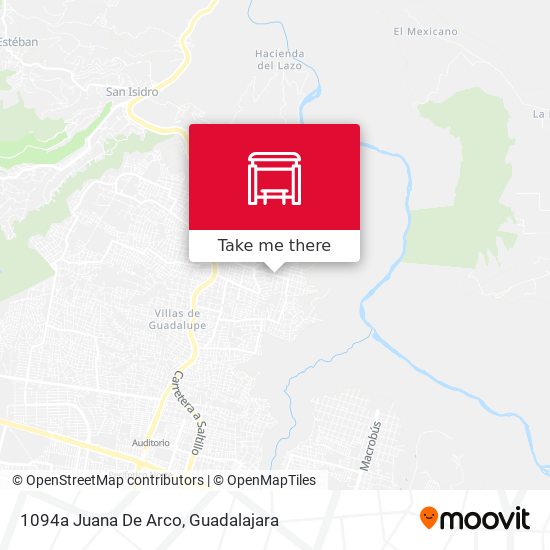 1094a Juana De Arco map