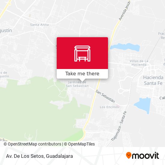 Mapa de Av. De Los Setos