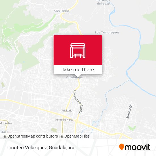 Timoteo Velázquez map