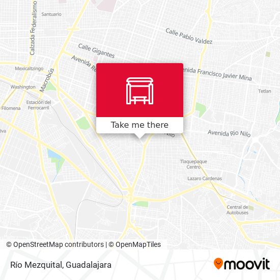 Mapa de Río Mezquital