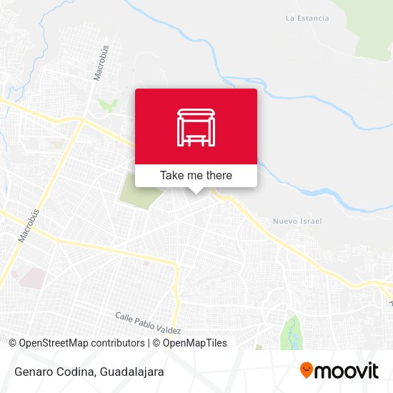 Mapa de Genaro Codina
