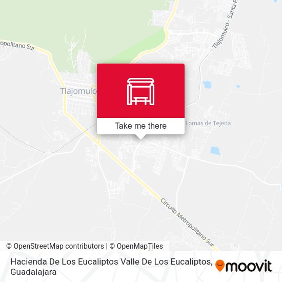 Hacienda De Los Eucaliptos Valle De Los Eucaliptos map