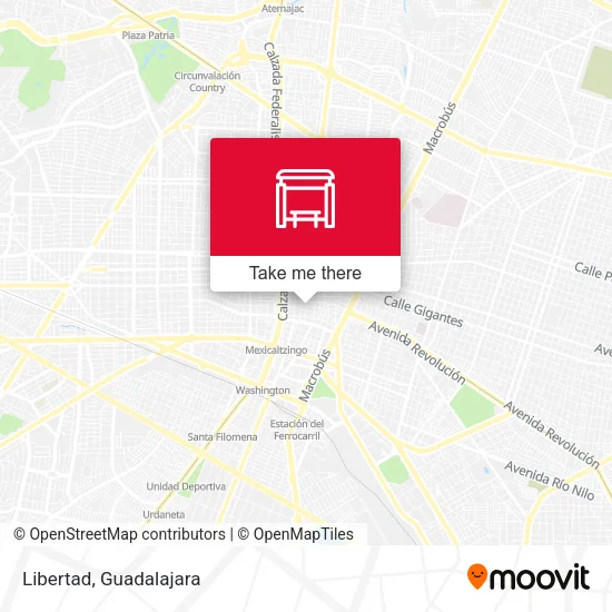 Libertad map