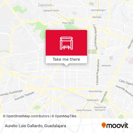 Aurelio Luis Gallardo map