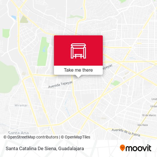 Santa Catalina De Siena map