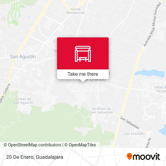 20 De Enero map