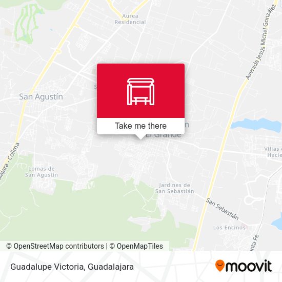 Guadalupe Victoria map