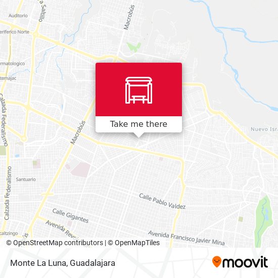 Mapa de Monte La Luna