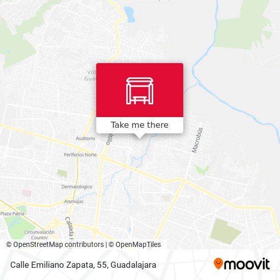 Calle Emiliano Zapata, 55 map